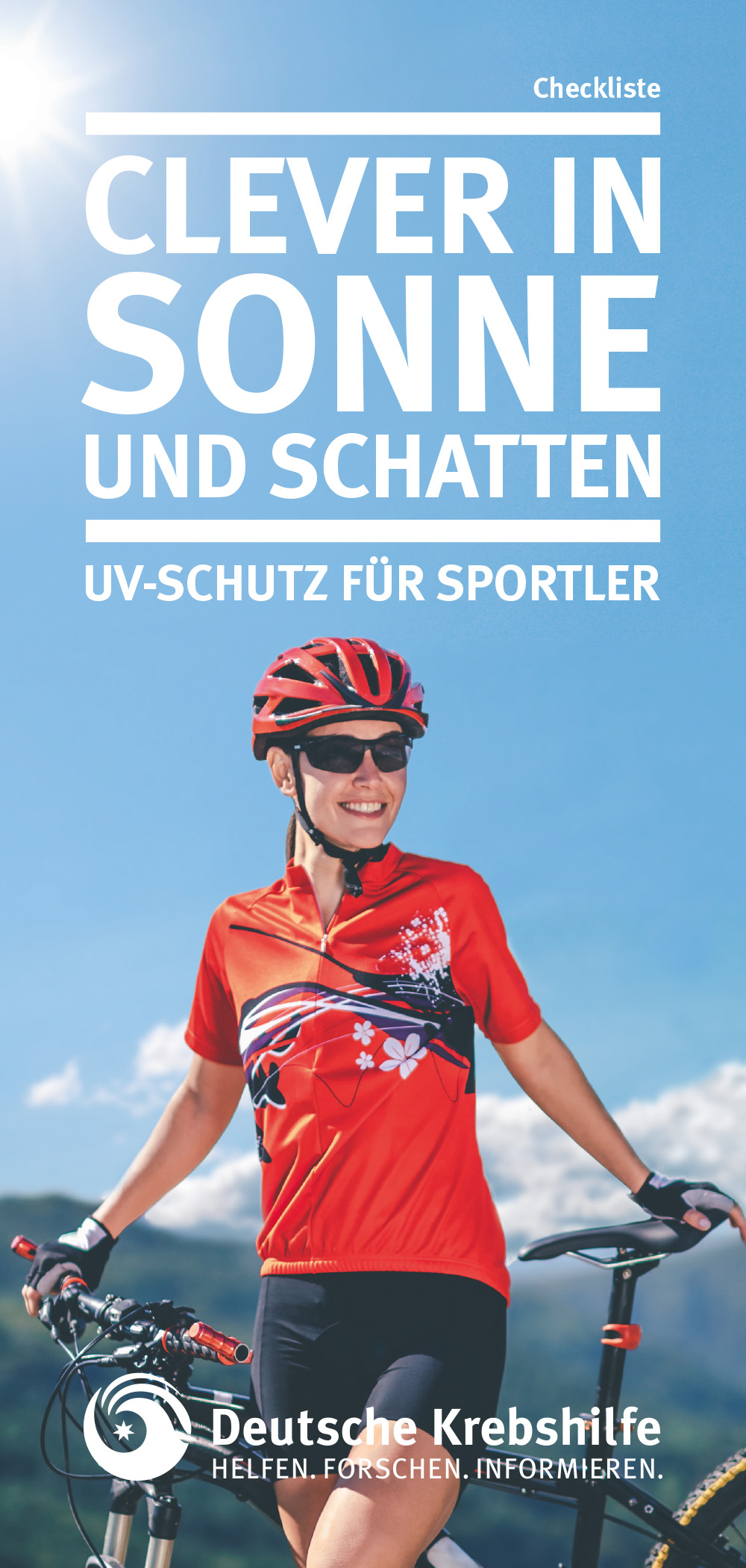 Clever in Sonne und Schatten - Checkliste für Sportler-innen