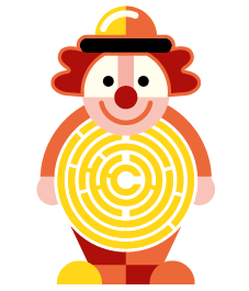 UCC_Website-Keyvisual-Kita Clever in Sonne und Schatten für Kitas - SonnenschutzClown Grafik