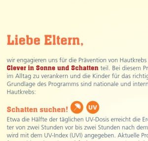 Elterninformationen SonnenschutzClown-image