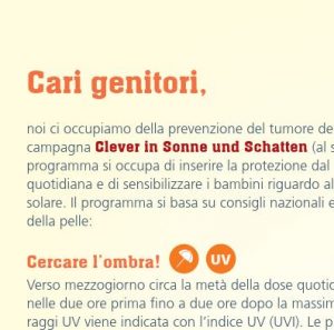 Elterninformationen SonnenschutzClown (Italienisch)-image