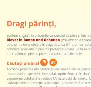 Elterninformationen SonnenschutzClown (Rumänisch)-image