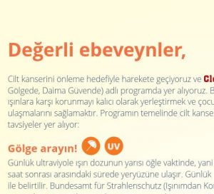 Elterninformationen SonnenschutzClown (Türkisch)-image