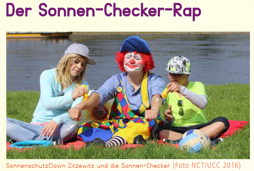 Liedtext Sonnen-Checker-Rap main image