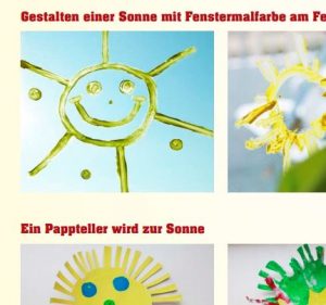 Bastelvorschläge Sonne-image