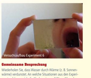 Experimente Sonne und Wasser-image