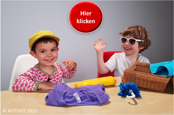 Bild Kinder erklären den Sonnenschutz